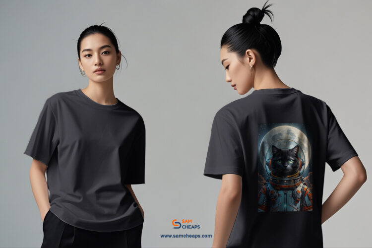 Premium T-Shirt Mockup: Women Models - Image 4