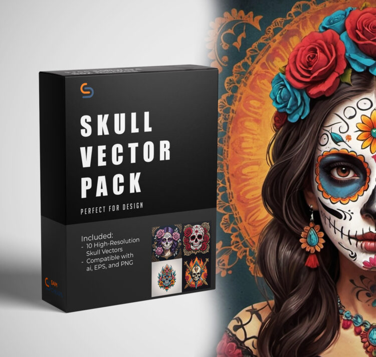 Skull Vector Pack – 10 Premium Designs